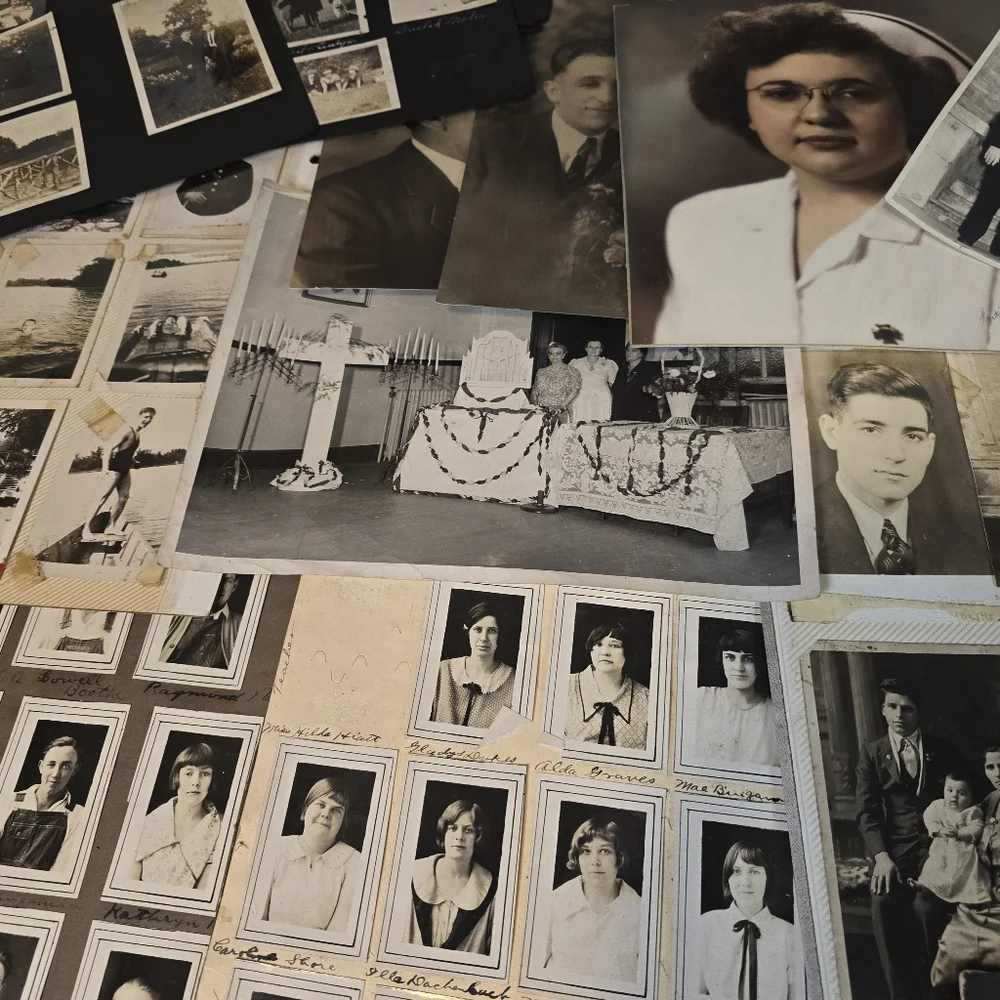 Vintage Black and White Photograph Collection